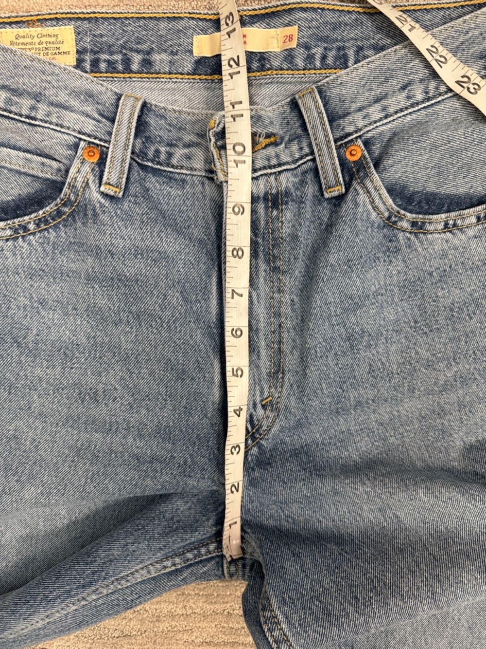 Levi’s Dad Jean 28x30 Light Wash - Picture 11 of 14